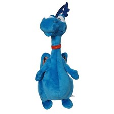Disney Store Doc McStuffins Stuffy Blue Dragon Plush 10"