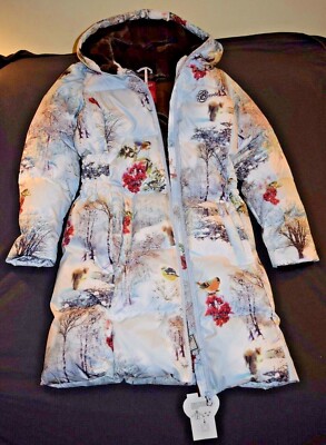Carbone down coat Sz 164 10-12 Absolutely stunning and impossible to find !