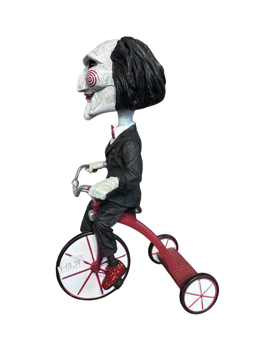 SAW X Jigsaw on Iconic Tricycle Statue NECA BRAND NEW | eBay