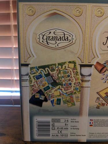 Alhambra Special Edition Big Box Granada, Gardens of Alhambra, Dice & Card Game - Picture 11 of 16