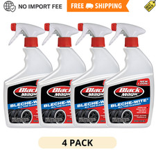 4 Pack Black Magic Bleche Wite Tire Cleaner 32 Fl Oz Spray Car Exterior