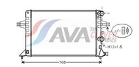 AVA Clever Choice MotorküHler WasserküHler ** Clever FIT ** OLA2444 FüR Opel T98