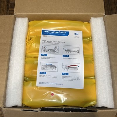 305A CE410A Toner Cartridge 4 Pack Compatible HP Pro 300 400 M451 M475 Open Box