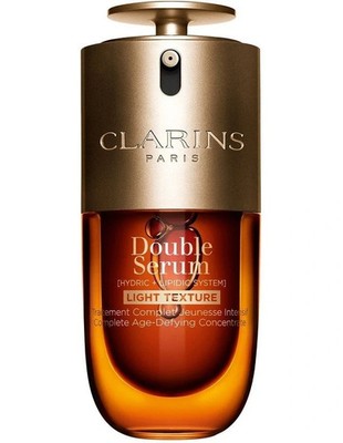CLARINS Double Serum 50ML Skin Care Ageing Firmer Face Organic Reed Extract Pure