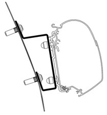 Thule Omnistor 5200 Adapter für Ford Transit H3 LHD ab Bj. 2014