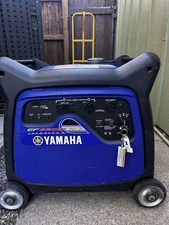 Yamaha EF6300ISDE 6300W Gas Electric Dual Voltage Inverter Generator with Motor