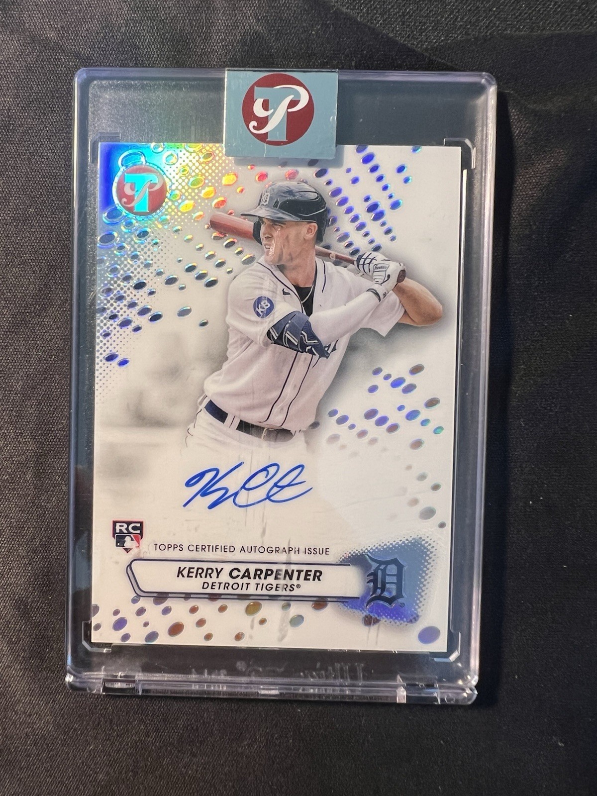 2023 Topps Pristine - Pristine Autographs Kerry Carpenter #PA-KCA (AU, RC)