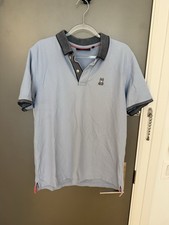 Men  s Psycho Bunny Blue Cotton Polo Size M