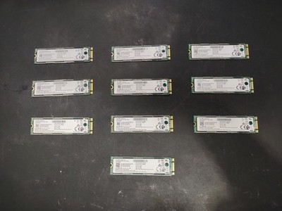 Lot of 10 Lite On  128GB CV8-8E128-11 2280 M.2 - Wiped and Tested