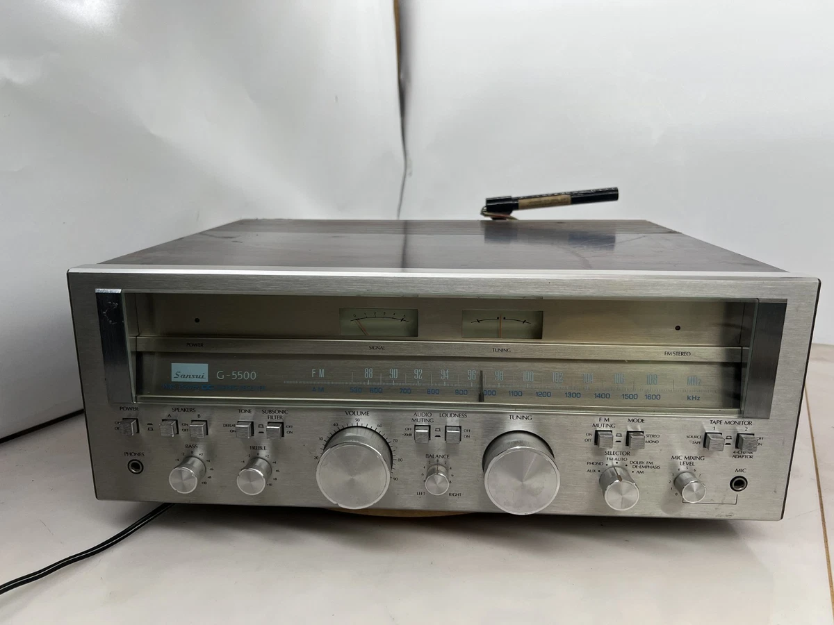 Sansui Repair In Vintage Stereo Receivers for sale - eBay