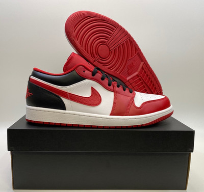 Air Jordan 1 Low Bulls 553558-163 | Nike Sneaker | Diverse Größen | NEU & OVP