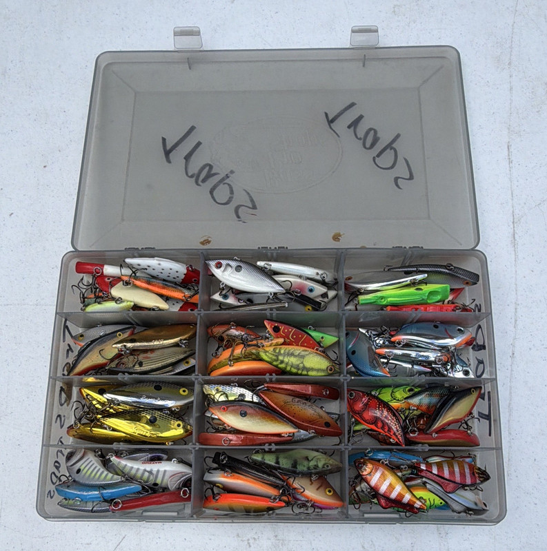 Mixed Lot Traps (Rat-L-Traps) Fishing Lures Bass