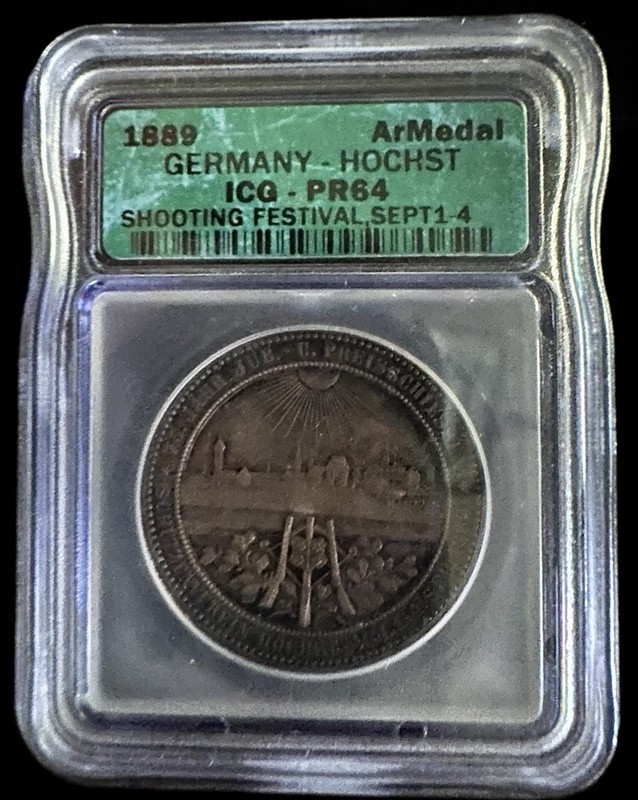 Germany - Hochstadt - 1889 Shoot Sestival, ICG PROOF64