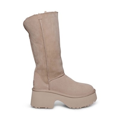UGG CLASSIC NEW HEIGHTS CUFFABLE SAND TALL SUEDE WOMEN'S BOOTS SIZE US  NEW