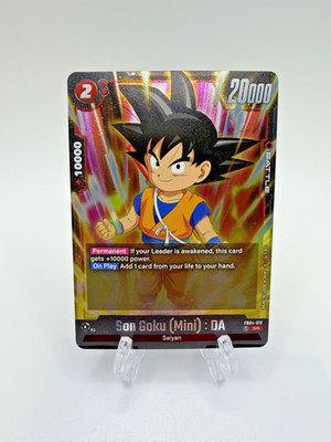 Dragon Ball Son Goku Mini DA FB04-012 SR Fusion World Ultra Limit NM English