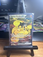 Pokémon TCG Iron Boulder EX Scarlet & Violet Temporal Forces