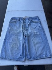 Vintage Y2K Rocawear baggy blue denim jorts Size 38
