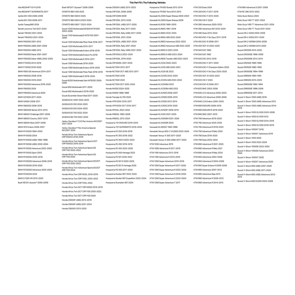 Tusk Olympus Tank Bag Small Black/Grey For YAMAHA XT600 1984-1995 - Image 2 of 4