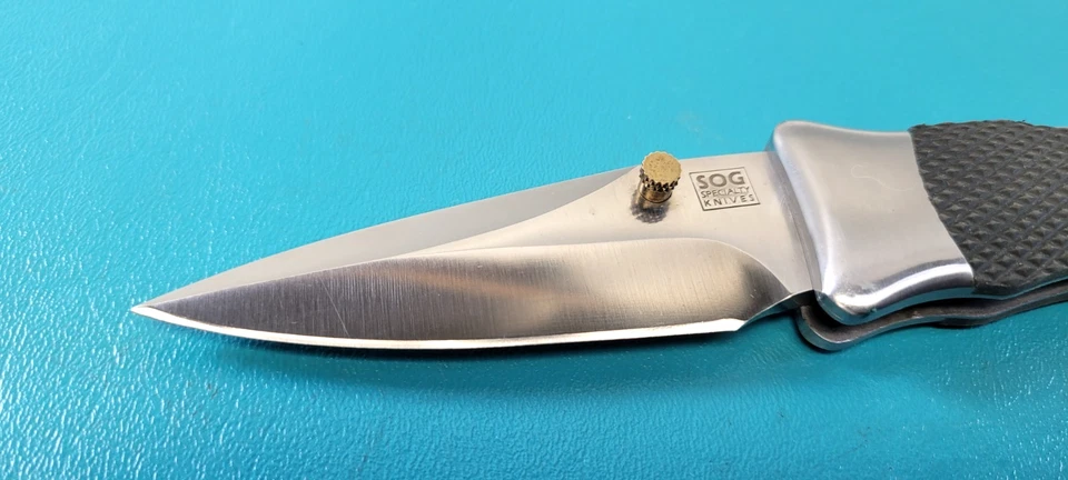 Cuchillo de Bolsillo Plegable Militar SOG Sidewinder Seki Japón 8.5" Largo OAL TR554 Foto 2 de 4