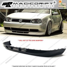 For 99-05 Vw Golf Mk4 Mkiv Oe 20ae 25th 337 Style Front Bumper Lip Lower Valance For 99-05 Vw Golf Mk4 Mkiv Oe 20ae 25th 337 Style Front Bumper Lip Lower Valance