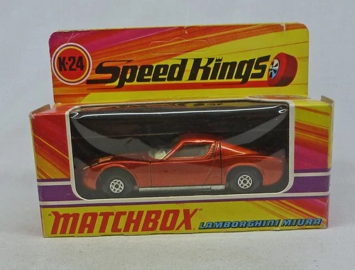 Matchbox Speed Kings K-24 Lamborghini Miura Bronze