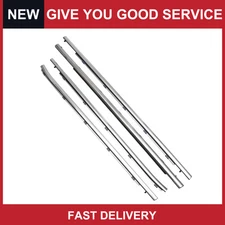 Pack of 4 For Toyota HIGHLANDER 2015-2021 Weatherstrip Window Seal No.757200E080