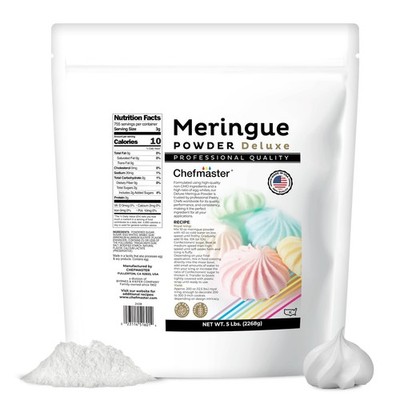 Chefmaster Meringue Powder Deluxe, Professional-Grade 5 Pounds (Pack of 1) 