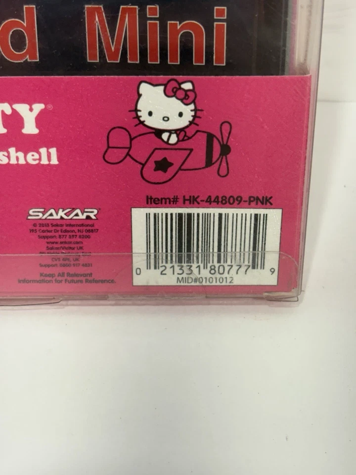 Mini Funda Protectora HELLO KITTY IPad Rosa Nueva y SIN USAR por Sakar Sellada Foto 4 de 4