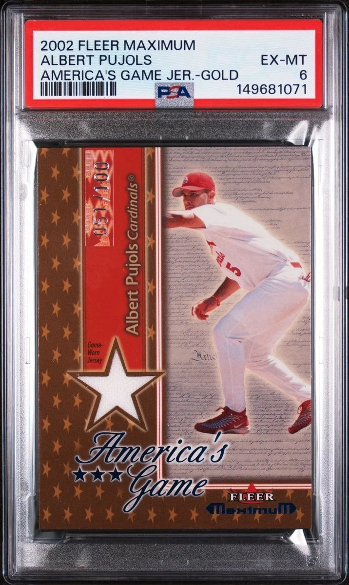 Fleer Albert Pujols Baseball Sports Trading Cards & Accessories