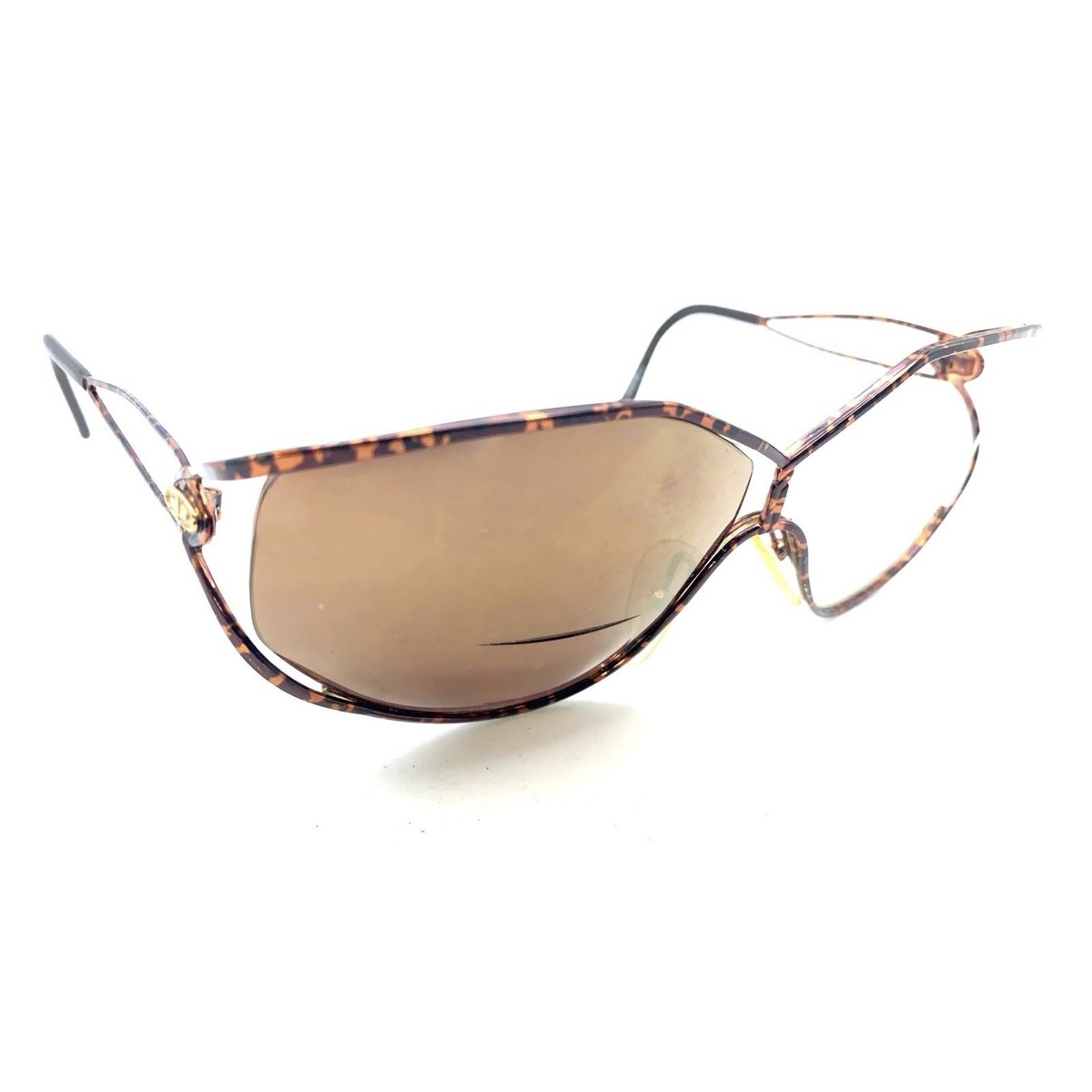 Christian Dior Vintage 2345 Brown Sunglasses Frames 64-08 115