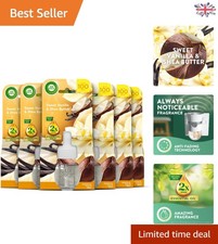 Air Wick 6 Refills x 19ml - Filling Your Home with White Vanilla Bean Delight