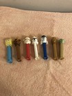 Lot Of 7 PEZ Dispensers Star Wars Sponge Bob & Santa — photo 1