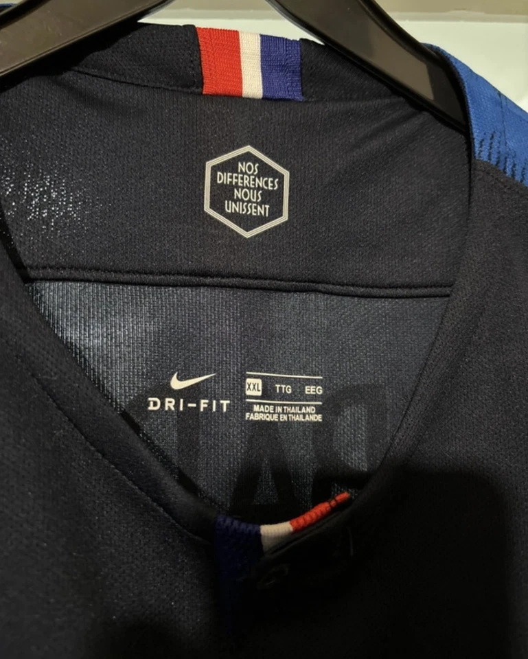 Maillot Equipe de France 2018 domicile Nike Mbappé Coupe du Monde - Photo 3/4