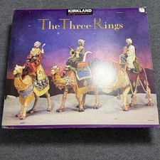 The Three kings Kirkland Signature Nativity  Christmas Creche de Noel holiday
