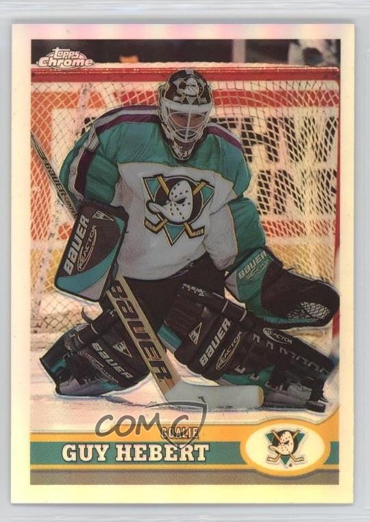 1999-00 Topps Chrome Refractor Guy Hebert #58 6m1