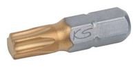 "Ks Tools 911.3653 1/4\" TIN Bit Torx, 25Mm, T15, 5Er Pack"