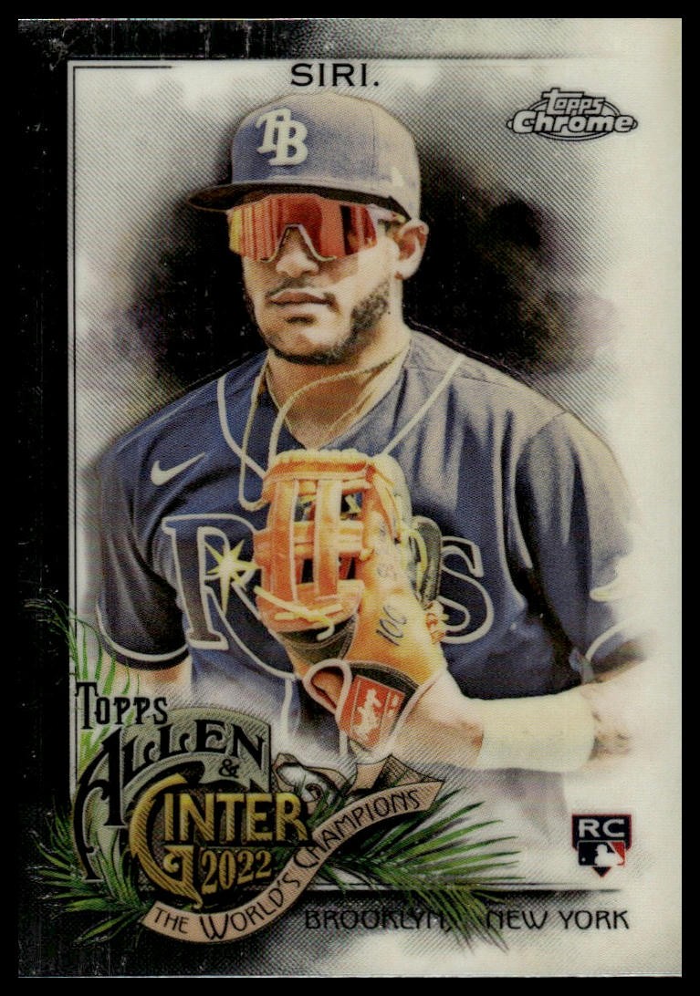 2022 Topps Allen & Ginter Chrome Jose Siri #296
