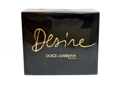 Dolce & Gabbana The One Desire Eau de Parfum Intense 75 ml - 2.5 Fl.Oz. New