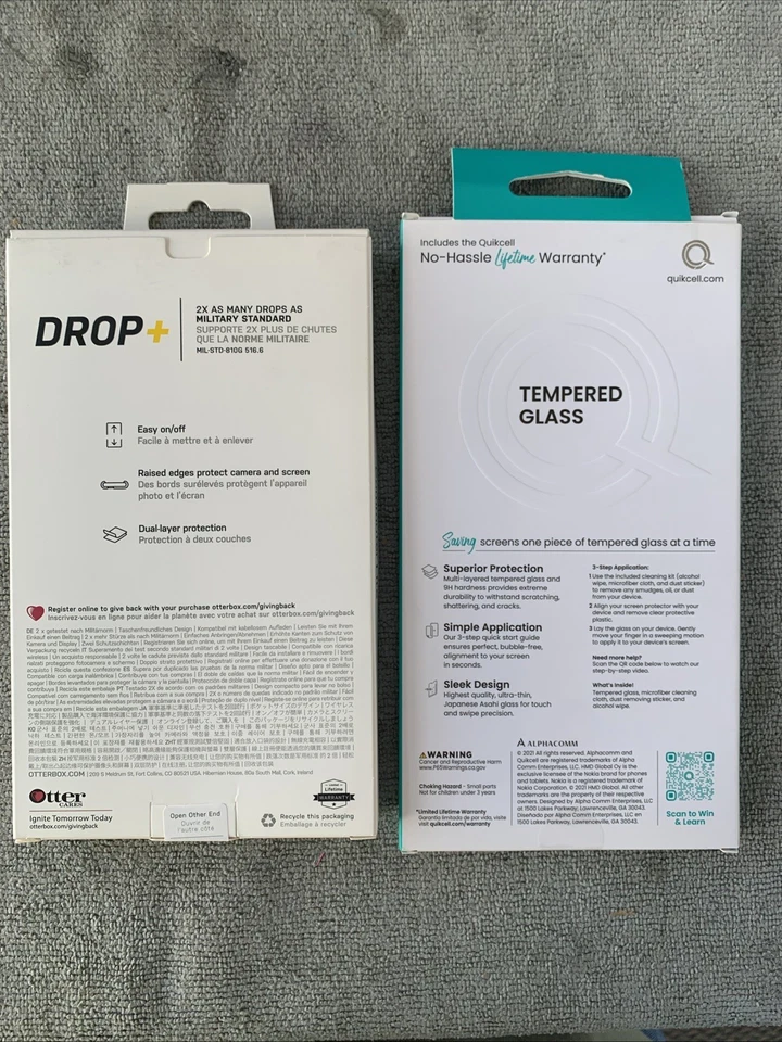 OtterBox COMMUTER LITE SERIES Case for Nokia X100 - Black W/SCREEN PROTECTOR - Image 2 of 2