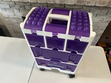 Wilton Ultimate Rolling Tool Caddy for Cake Decorating Supplies w/ Wheels Handle