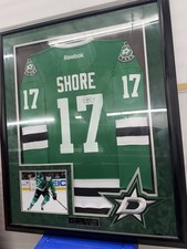 Antoine Roussel Dallas Stars Autographed Framed Reebok Jersey