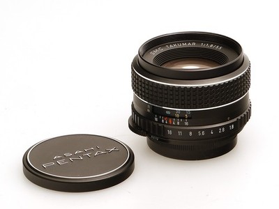Asahi Pentax Standard Objektiv SMC Takumar 1.8 / 55 mm für M42 Gewinde