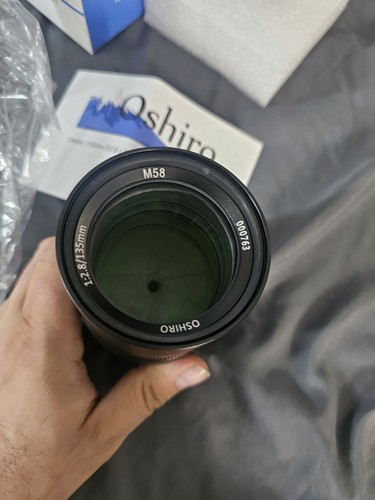 Oshiro 135mm Lens for Canon EF 80D 77D 70D 7D 6D 5D T7i T7s T7 T6i T6 T5 T5i SL2 - Picture 8 of 10