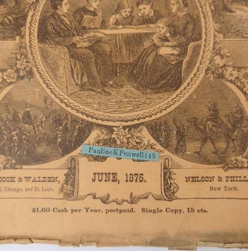 Golden Hours A Magazine for Boys and Girls June 1875 - Picture 2 of 6