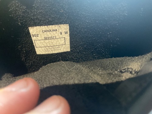 Carolina Herren 12 Zoll weiche Zehenpartie schwarz Leder Ingenieur Motorradstiefel mehrere Größen - Bild 7 von 9