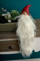 Weihnachtsfigur Weihnachtsdeko Wichtel Kantensitzer HöHe Ca. 51 Cm