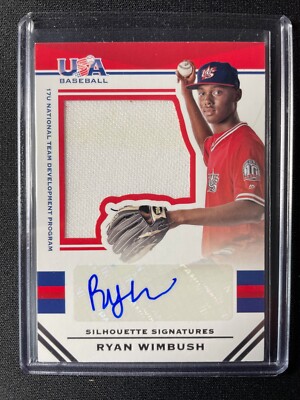 2017 Panini USA Stars & Stripes Ryan Wimbush Autographed Jersey #30/49!!!