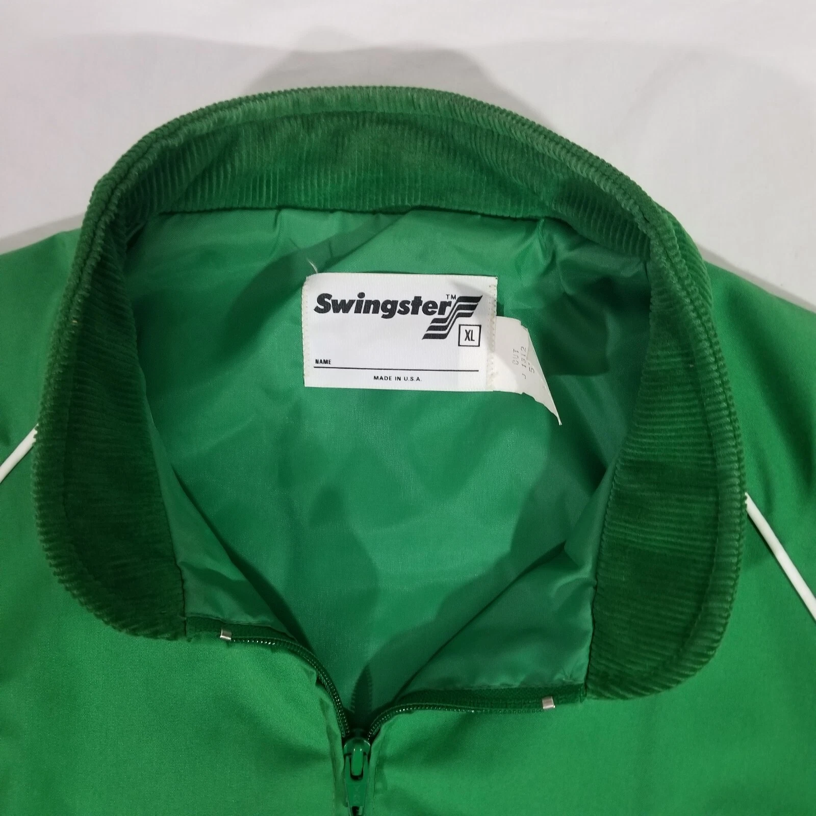 pioneer-seeds swingster bomber corduroy trim jacket