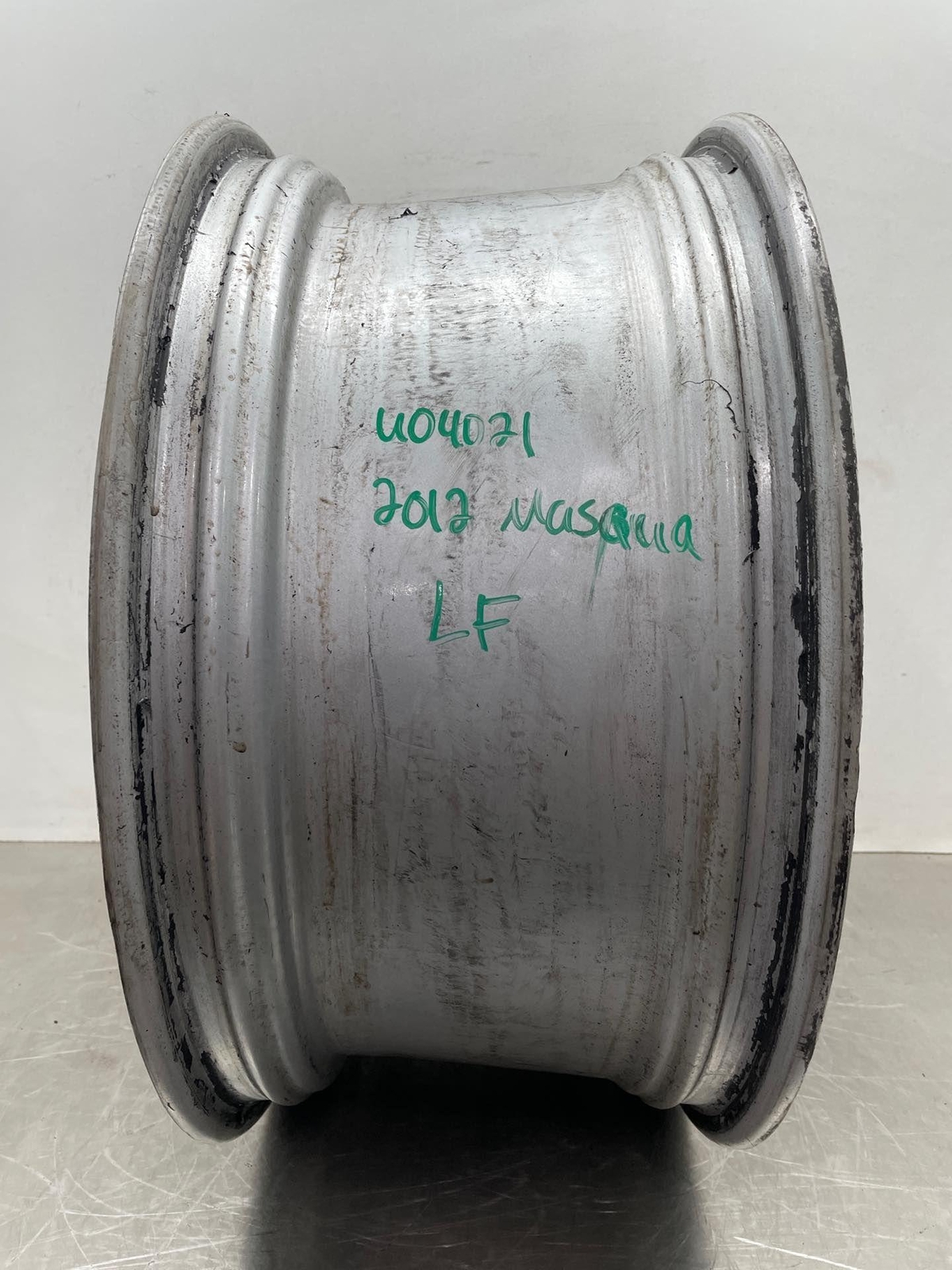 2012 Maserati Quattroporte OEM Alloy Wheel Rim 10 Double Spoke 19" x 8.5" *Edge*