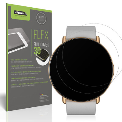 2x matte protective film for Zepp and smartwatch shock protection